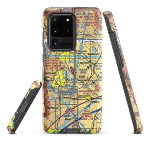 Northern Colorado Regional Airport (FNL) VFR Sectional Samsung Phone Case