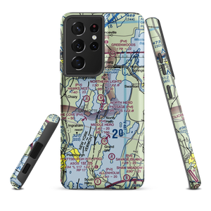 Northern Lights Airport (VT46) VFR Sectional Samsung Phone Case