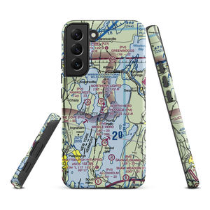 Northern Lights Seaplane Base (2VT2) VFR Sectional Samsung Phone Case