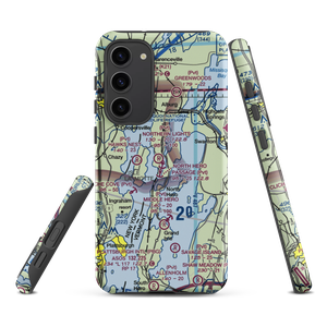 Northern Lights Seaplane Base (2VT2) VFR Sectional Samsung Phone Case