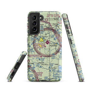 Northern Lite Airport (00WI) VFR Sectional Samsung Phone Case