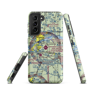 Northwest Alabama Regional Airport (MSL) VFR Sectional Samsung Phone Case