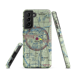 Northwest Missouri Regional Airport (EVU) VFR Sectional Samsung Phone Case