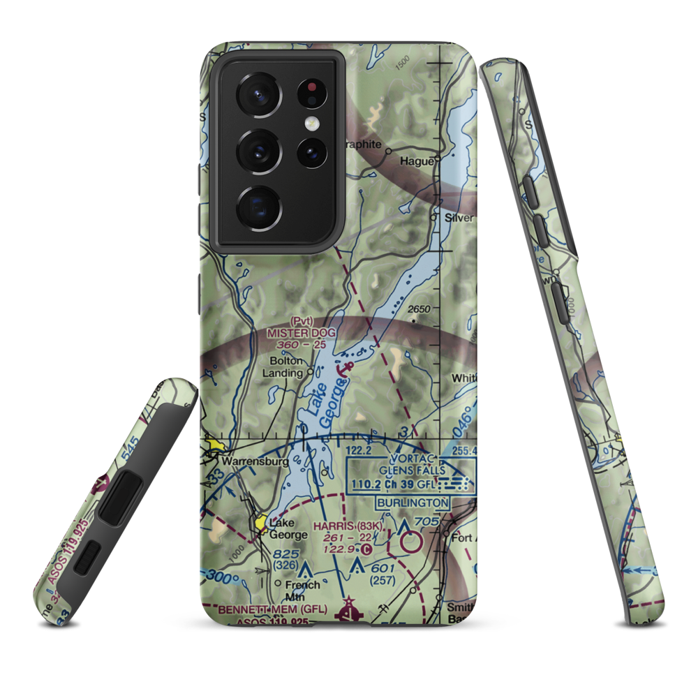 Northwest Waterbird Seaplane Base (2NK0) VFR Sectional Samsung Phone Case Samsung Galaxy S21 Ultra model shown
