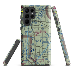 Northwood Municipal Airport (5D2) VFR Sectional Samsung Phone Case