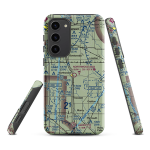 Northwood Municipal Airport (5D2) VFR Sectional Samsung Phone Case