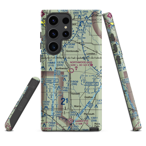 Northwood Municipal Airport (5D2) VFR Sectional Samsung Phone Case