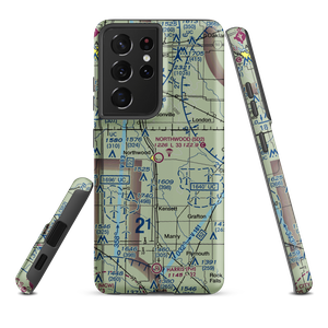 Northwood Municipal Airport (5D2) VFR Sectional Samsung Phone Case