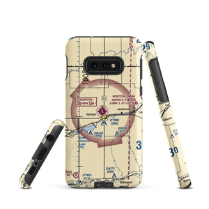 Norton Municipal Airport (NRN) VFR Sectional Samsung Phone Case