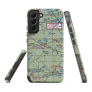 Norwich Airport (49K) VFR Sectional Samsung Phone Case