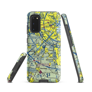 Norwood Memorial Airport (OWD) VFR Sectional Samsung Phone Case