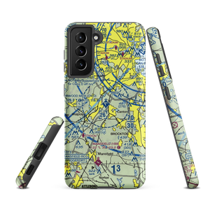 Norwood Memorial Airport (OWD) VFR Sectional Samsung Phone Case