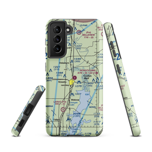 Nowata Municipal Airport (H66) VFR Sectional Samsung Phone Case