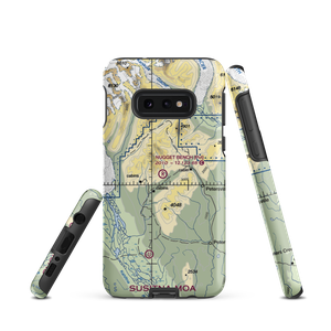 Nugget Bench Airport (33AK) VFR Sectional Samsung Phone Case