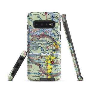 Nuggs Flying M Airport (TE68) VFR Sectional Samsung Phone Case