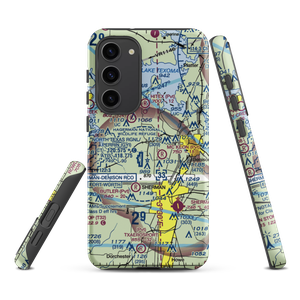 Nuggs Flying M Airport (TE68) VFR Sectional Samsung Phone Case