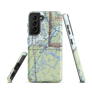 Nunam Iqua Airport (SXP) VFR Sectional Samsung Phone Case