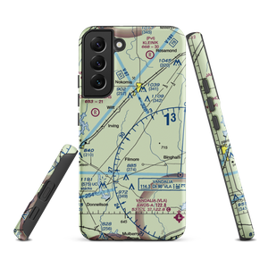 O K Flying Club Inc Airport (28IS) VFR Sectional Samsung Phone Case