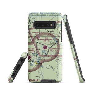 O S Wyatt Airport (14TS) VFR Sectional Samsung Phone Case