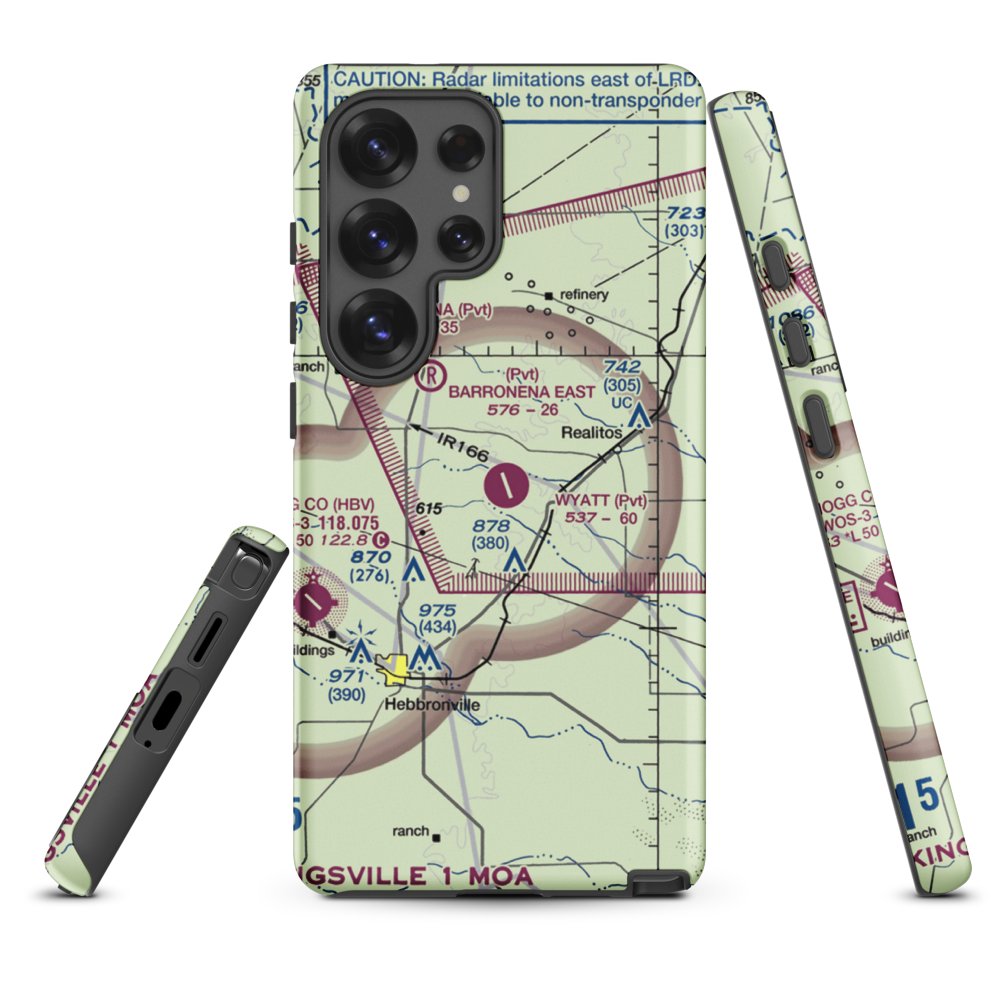O S Wyatt Airport (14TS) VFR Sectional Samsung Phone Case Samsung Galaxy S25 Ultra model shown