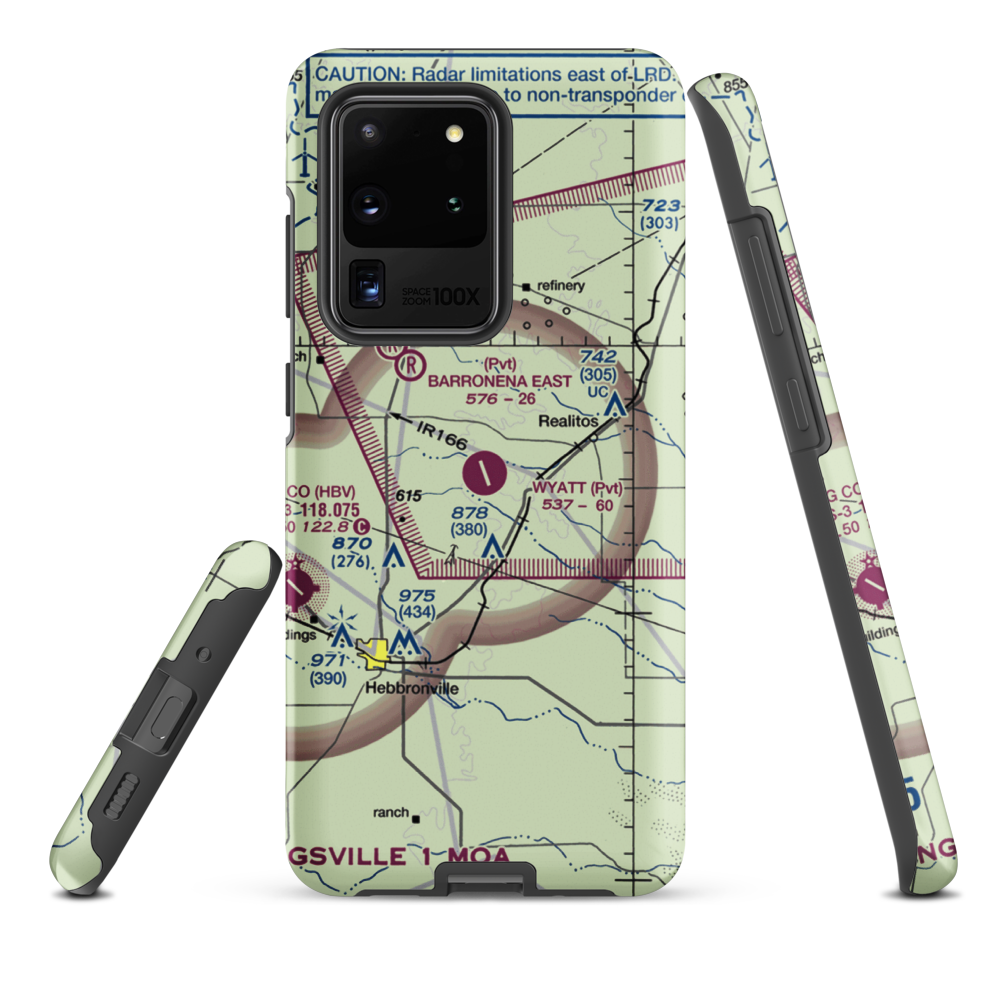 O S Wyatt Airport (14TS) VFR Sectional Samsung Phone Case Samsung Galaxy S20 Ultra model shown