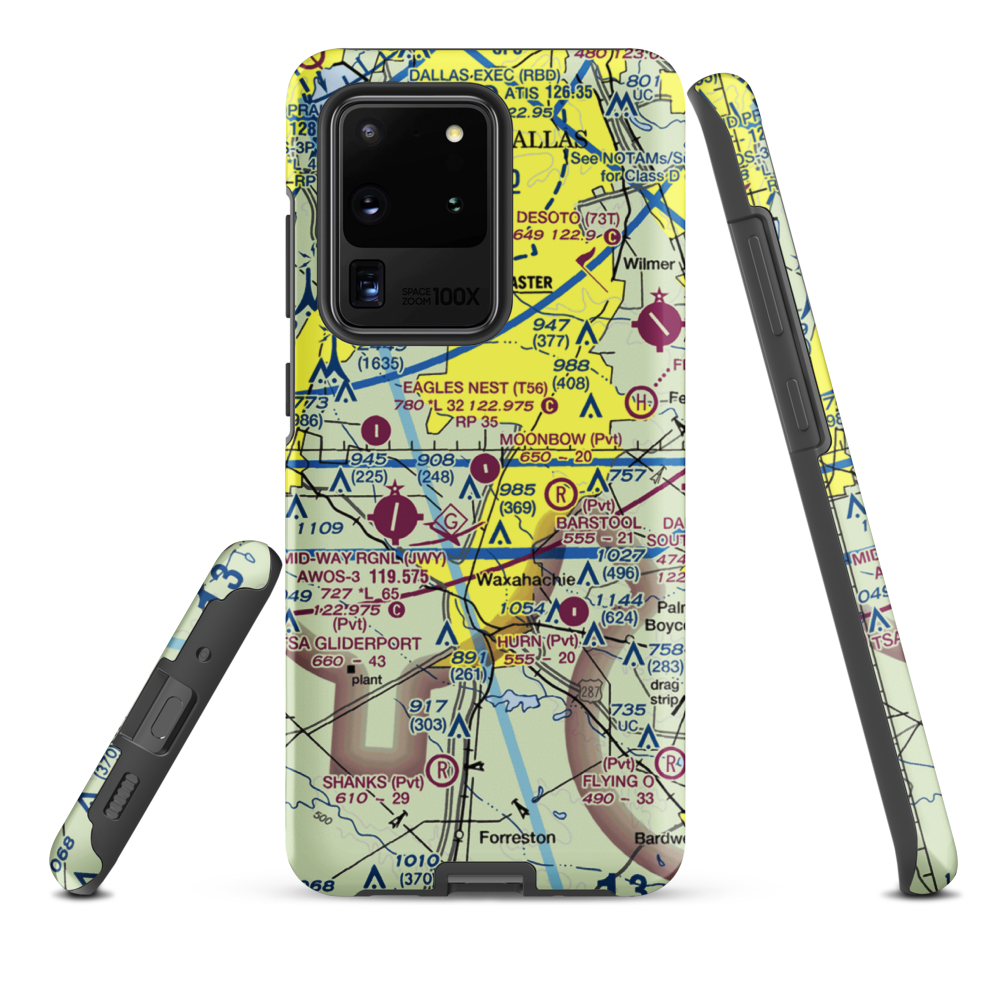 O'Brien Airpark (25XS) VFR Sectional Samsung Phone Case Samsung Galaxy S20 Ultra model shown