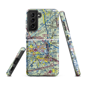 Oak Harbor Seaplane Base (FA73) VFR Sectional Samsung Phone Case