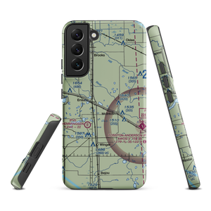 Oak Lake Air Strip (MN42) VFR Sectional Samsung Phone Case