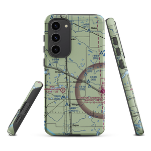 Oak Lake Air Strip (MN42) VFR Sectional Samsung Phone Case