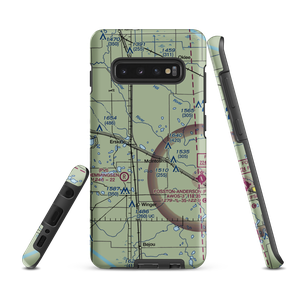 Oak Lake Air Strip (MN42) VFR Sectional Samsung Phone Case