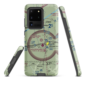 Oak Ridge Airpark (MO80) VFR Sectional Samsung Phone Case