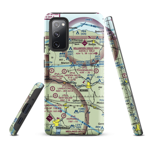 Oak Ridge Airport (NY16) VFR Sectional Samsung Phone Case