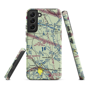 Oak Ridge Plantation Airport (13GA) VFR Sectional Samsung Phone Case