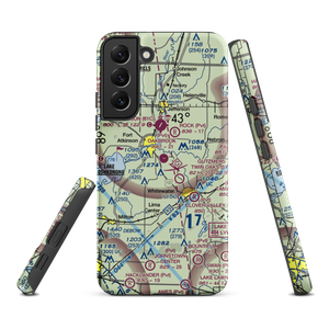 Oakbrook Airport (47WI) VFR Sectional Samsung Phone Case