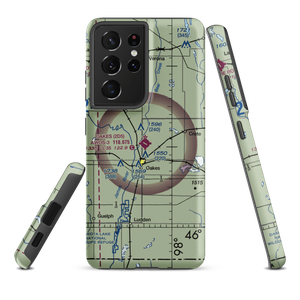 Oakes Municipal Airport (2D5) VFR Sectional Samsung Phone Case