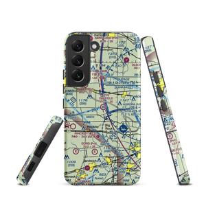 Oakfield RLA Airport (IL85) VFR Sectional Samsung Phone Case