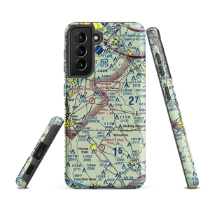 Oakhill Airpark (SC82) VFR Sectional Samsung Phone Case