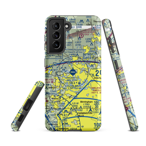 Oakland County International Airport (PTK) VFR Sectional Samsung Phone Case