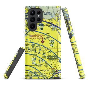 Oakland Troy Airport (VLL) VFR Sectional Samsung Phone Case