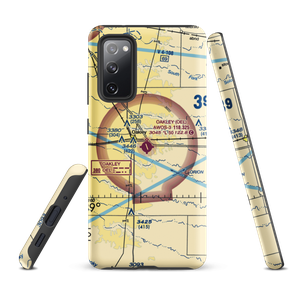 Oakley Municipal Airport (OEL) VFR Sectional Samsung Phone Case