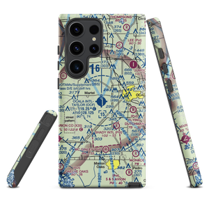 Ocala International Airport - Jim Taylor Field (OCF) VFR Sectional Samsung Phone Case