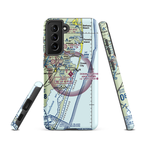 Ocean City Municipal Airport (OXB) VFR Sectional Samsung Phone Case