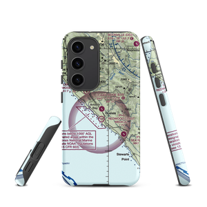 Ocean Ridge Airport (E55) VFR Sectional Samsung Phone Case