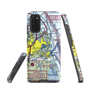 Oceana Naval Air Station (NTU) VFR Sectional Samsung Phone Case