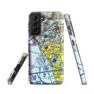 Oceanside Municipal Airport (OKB) VFR Sectional Samsung Phone Case