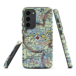 Oconee County Regional Airport (CEU) VFR Sectional Samsung Phone Case