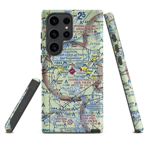 Oconee County Regional Airport (CEU) VFR Sectional Samsung Phone Case