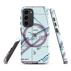 Ocracoke Island Airport (W95) VFR Sectional Samsung Phone Case