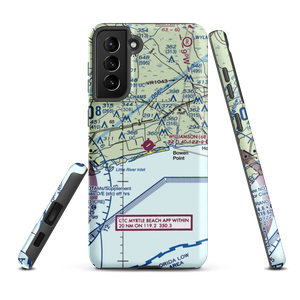 Odell Williamson Municipal Airport (60J) VFR Sectional Samsung Phone Case