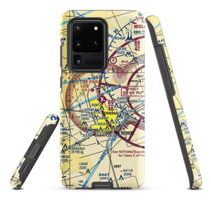 Odessa Schlemeyer Field (ODO) VFR Sectional Samsung Phone Case